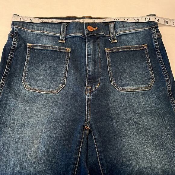 Madewell High Waisted Sailor Jeans Size 27 - Picture 4 of 16